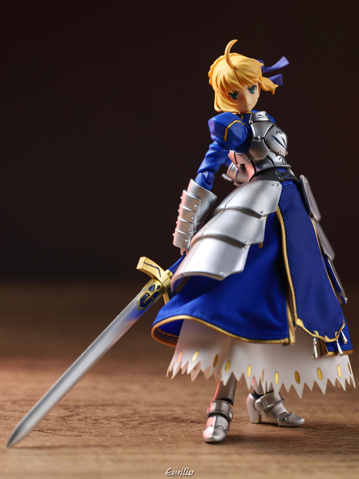 Custom 1/12 Clothing for figma Fate Saber 2.0 Battle Version