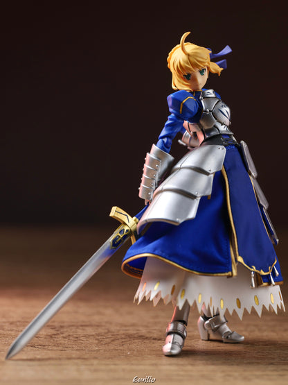 Custom 1/12 Clothing for figma Fate Saber 2.0 Battle Version