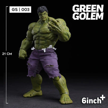 (Pre-Order) 6inch Plus Green Golem GS003 1/12 Hulk Action Figure