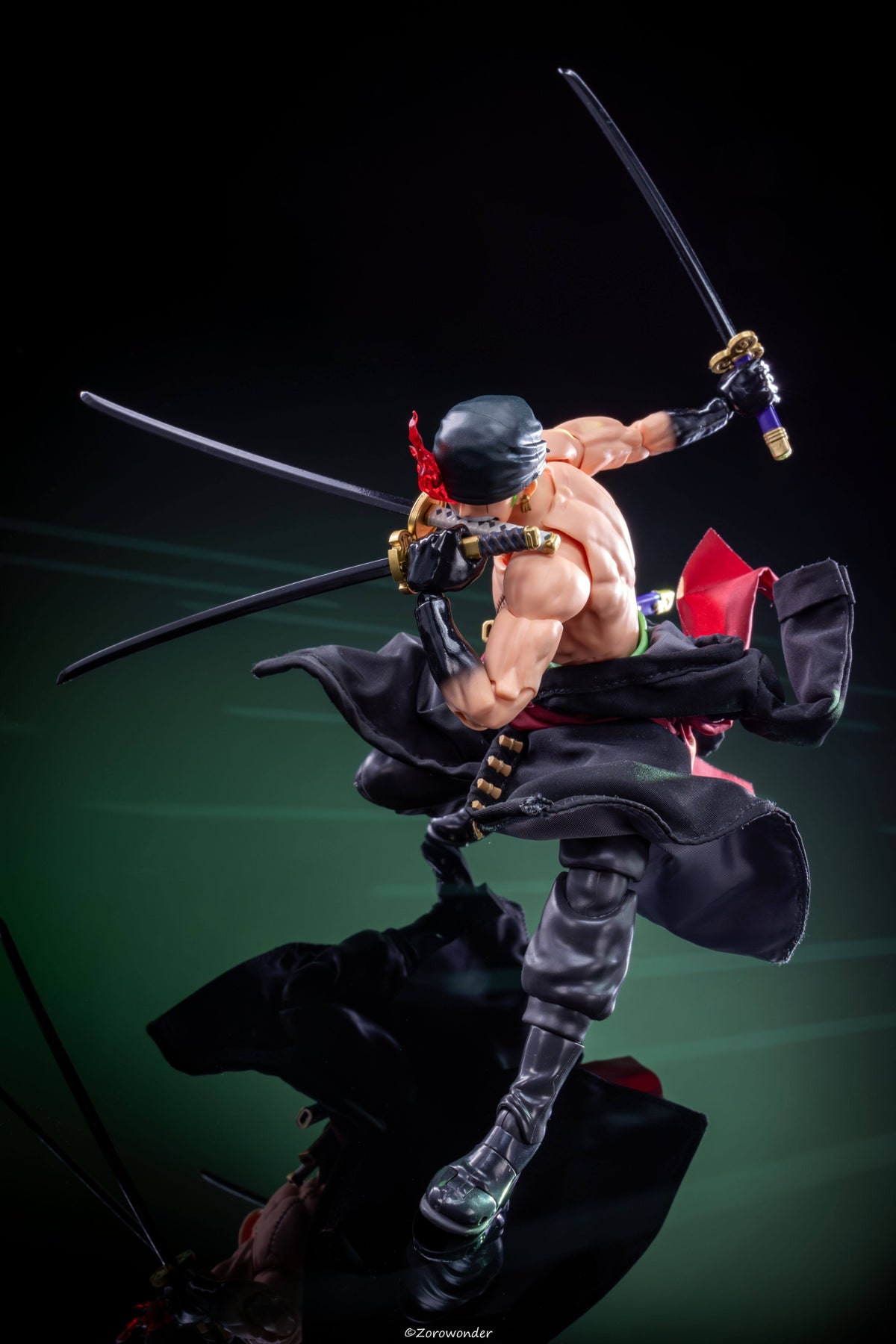 Custom 1/12 Clothing for SHF One Piece Roronoa Zoro King of Hell