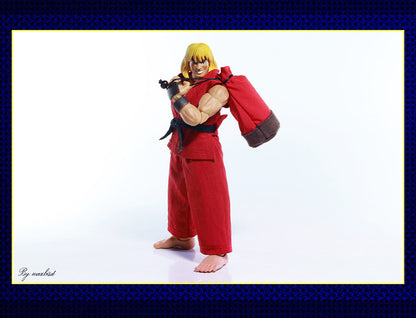 Custom 1/12 Clothing Accessories for Jada/Storm Street Fighters Bag