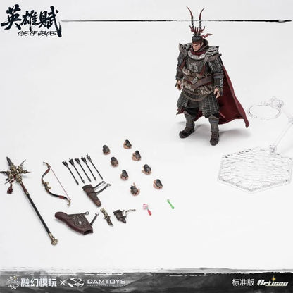 (Pre-Order) DAMTOYS Romance of the Three Kingdoms Ode of Heroes Lu Bu 1/12 Scale Action Figure