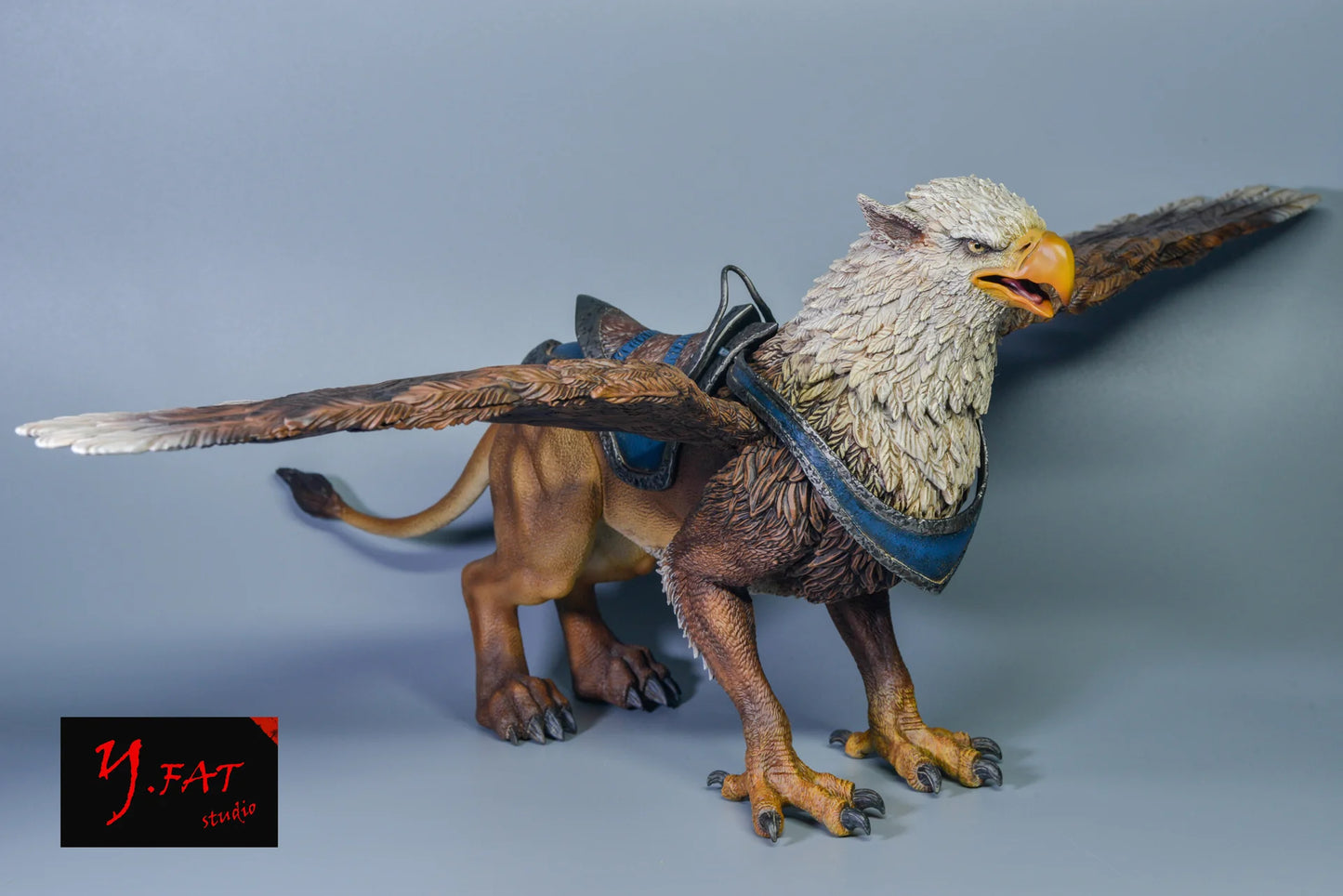 (Pre-Order) YFAT Studio (D20) Premium 1/12 figure mount Griffin Brown Version