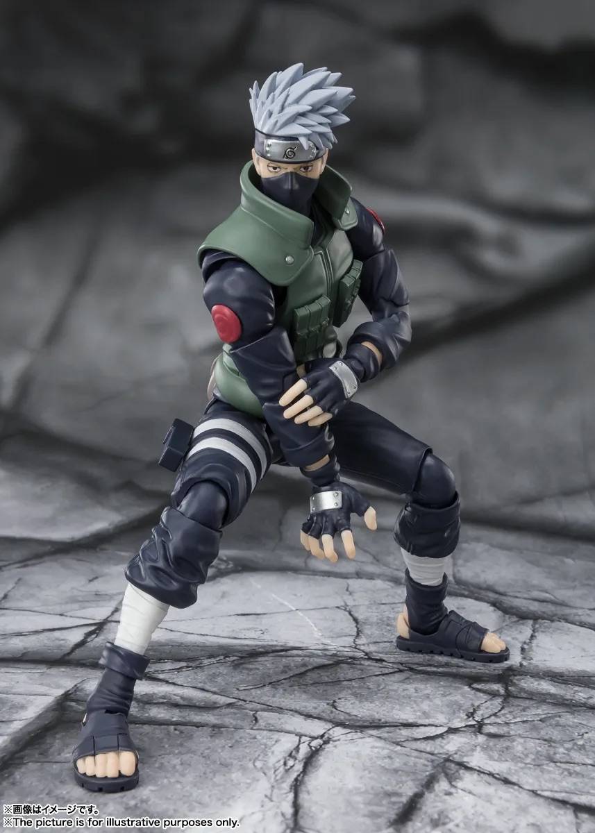 (Pre-Order) S.H. Figuarts Naruto Shippuden Kakashi Hatake The Famed Sharingan Hero (Reissue)
