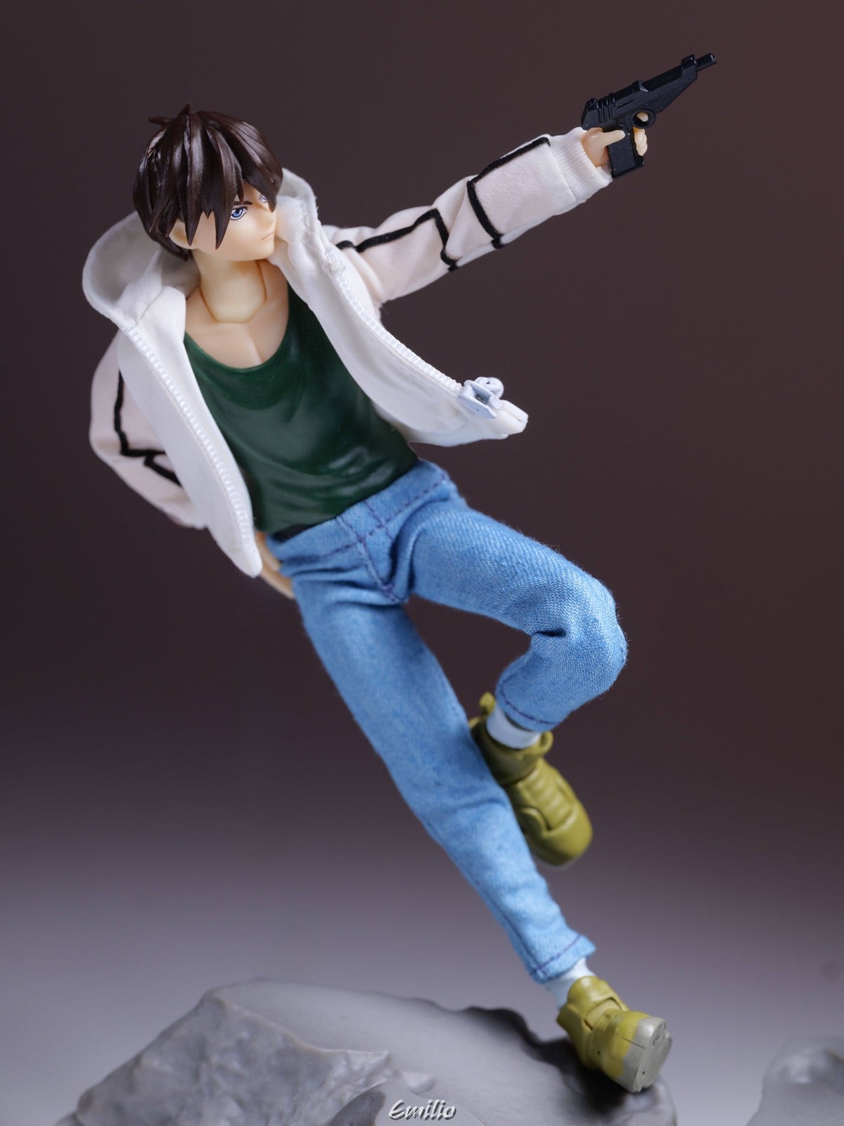 Custom 1/12 Clothing for SHF Gundam Wing Heero Yuy