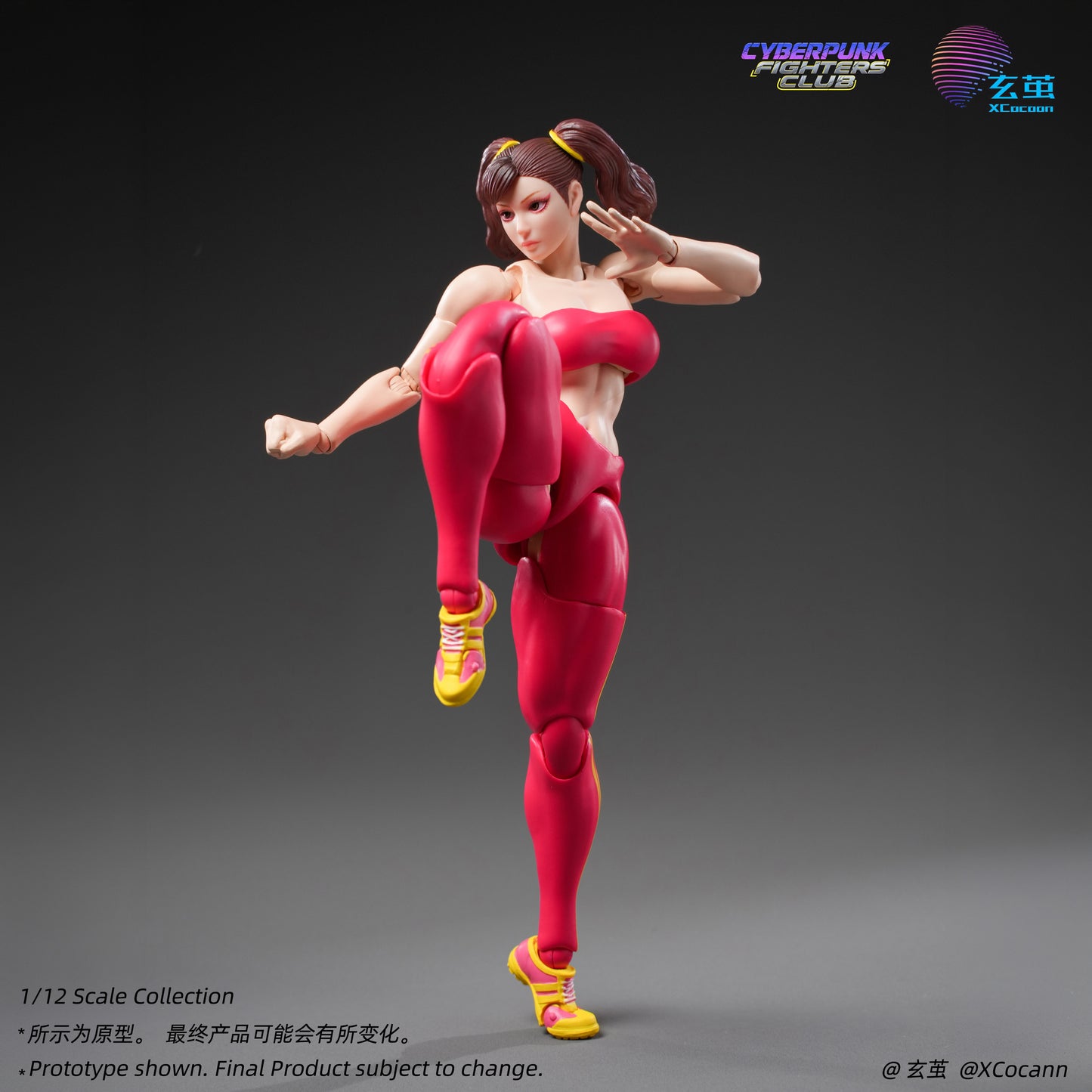 (Pre-Order) Xcocann 1/12 Cyberpunk Fighters Club Blazing Rose CFC03