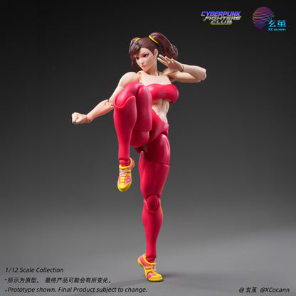 (Pre-Order) Xcocann 1/12 Cyberpunk Fighters Club Blazing Rose CFC03