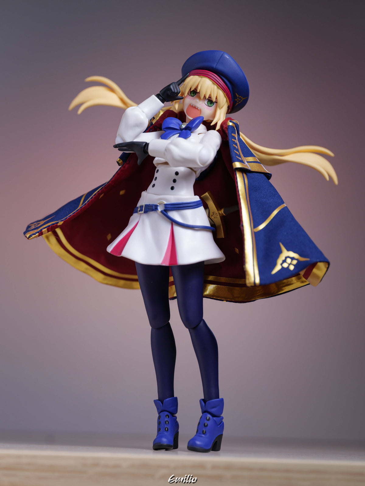 Custom 1/12 Clothing for figma Fate Artoria Caster