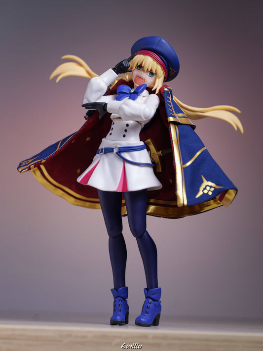 Custom 1/12 Clothing for figma Fate Artoria Caster