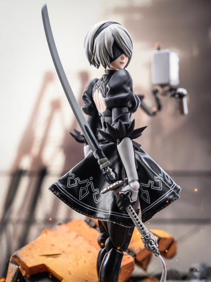 Custom 1/12 Clothing Skirt for figma 2b
