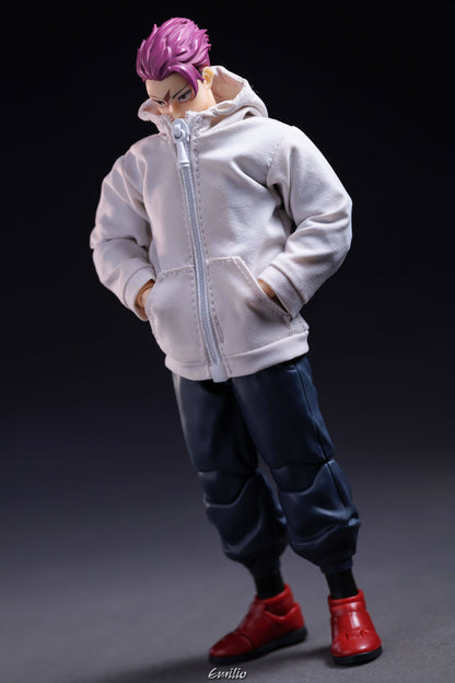 Custom 1/12 Clothing for SHF Jujutsu Kaisen Yuji Itadori