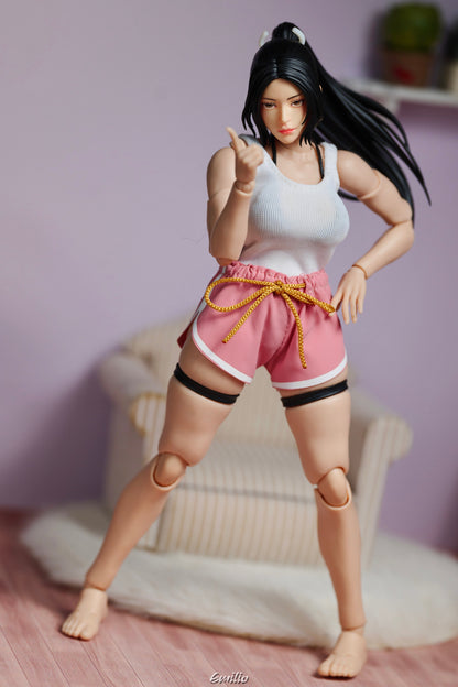 Custom 1/12 Clothing for yoga dress for Notaman Body