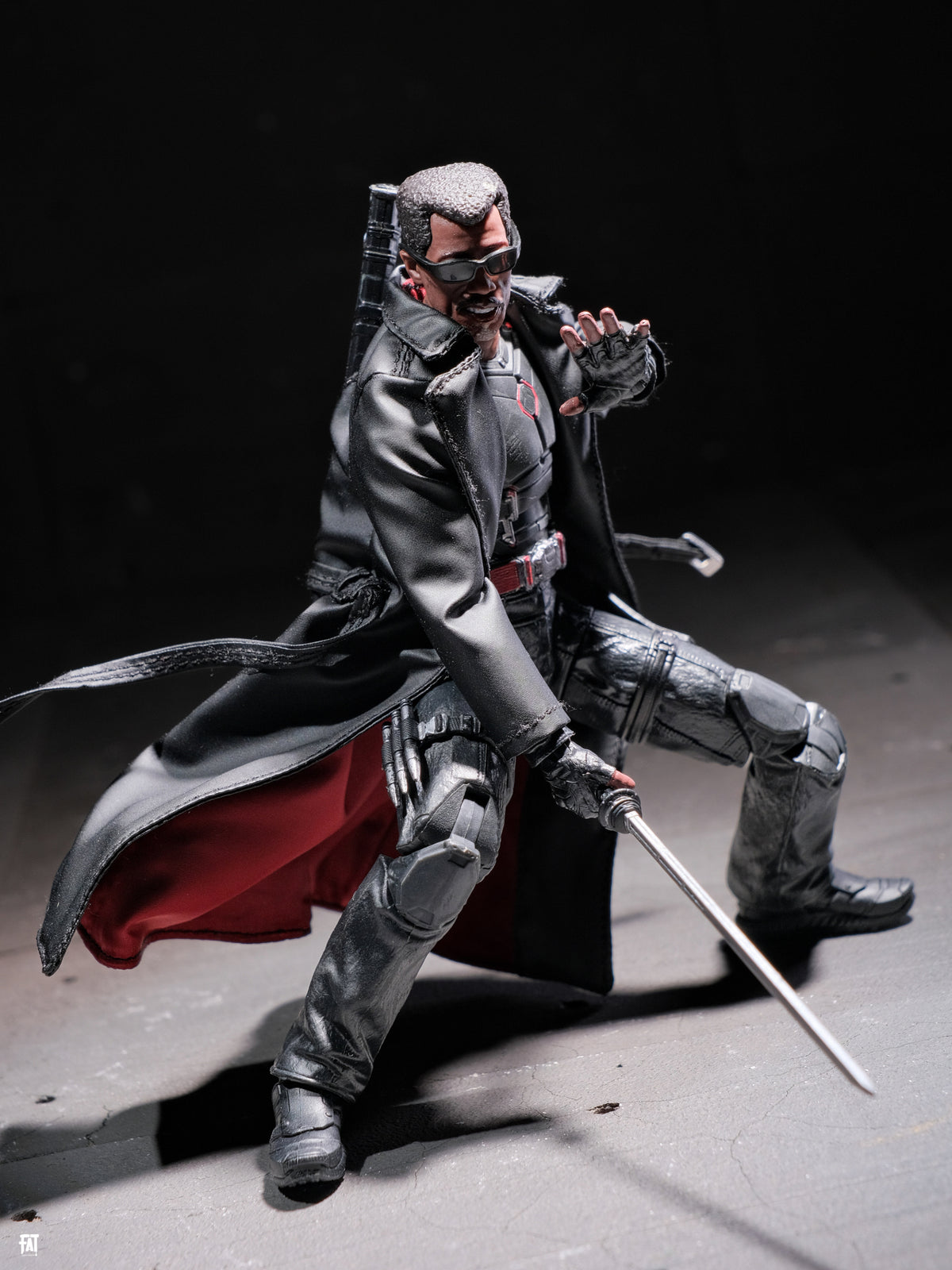 Custom 1/12 Clothing Coat for Blade