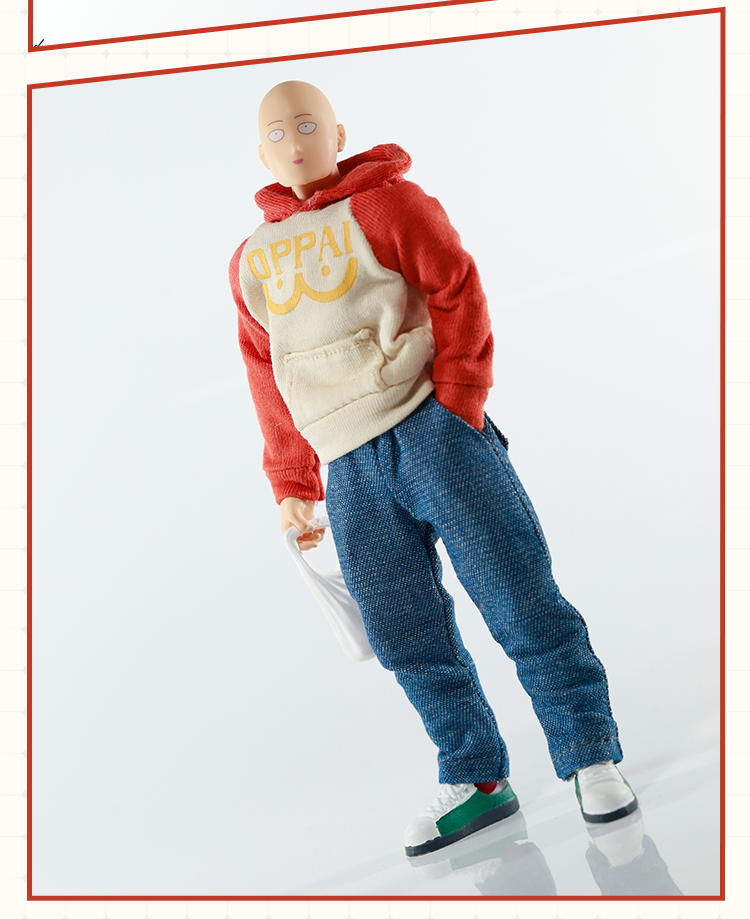 Custom 1/12 Clothing Accessories for Revoltech Saitama