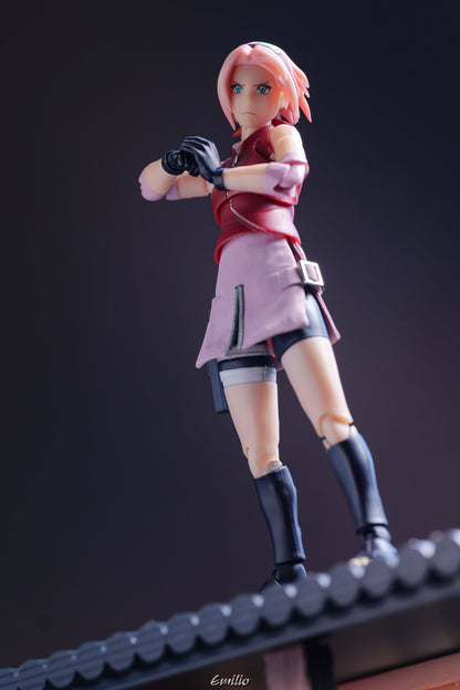 Custom 1/12 Clothing for SHF Naruto Shippuden Sakura Haruno