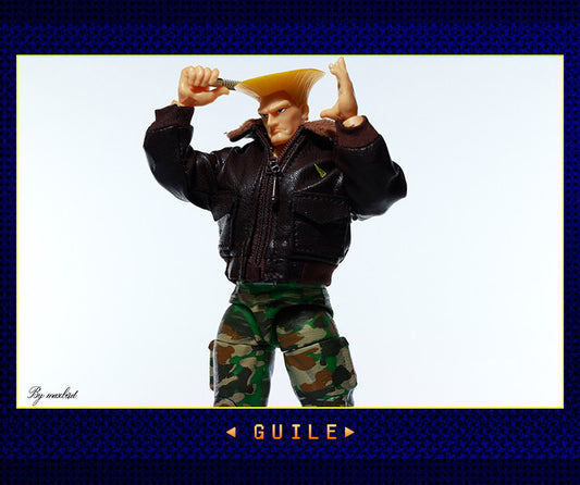 Custom 1/12 Clothing Accessories for Jada Toys Guile