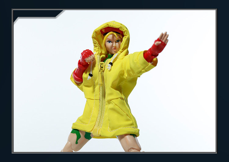 Custom 1/12 Clothing Accessories for Jada Toys Cammy Yellow Coat
