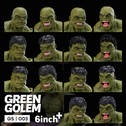 (Pre-Order) 6inch Plus Green Golem GS003 1/12 Hulk Action Figure