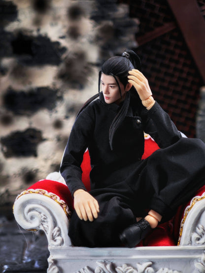 Custom 1/12 Jujutsu High Uniform Clothing for Jujutsu Kaisen Suguru Geto (Romankey / VToys Body)