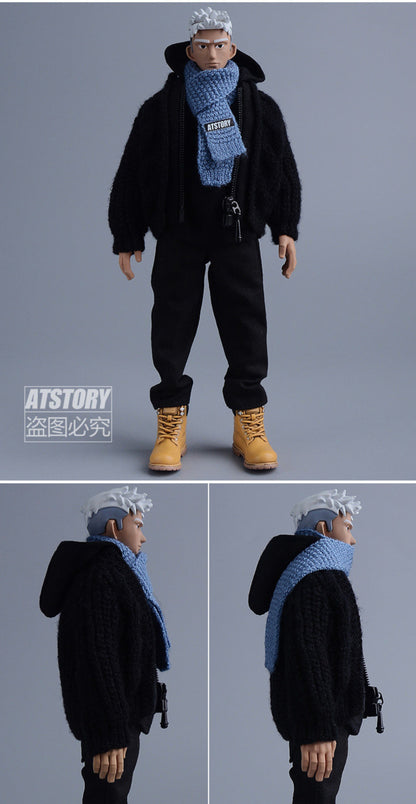 Custom 1/12 Clothing Accessories scarf for 1/12 scale action figures