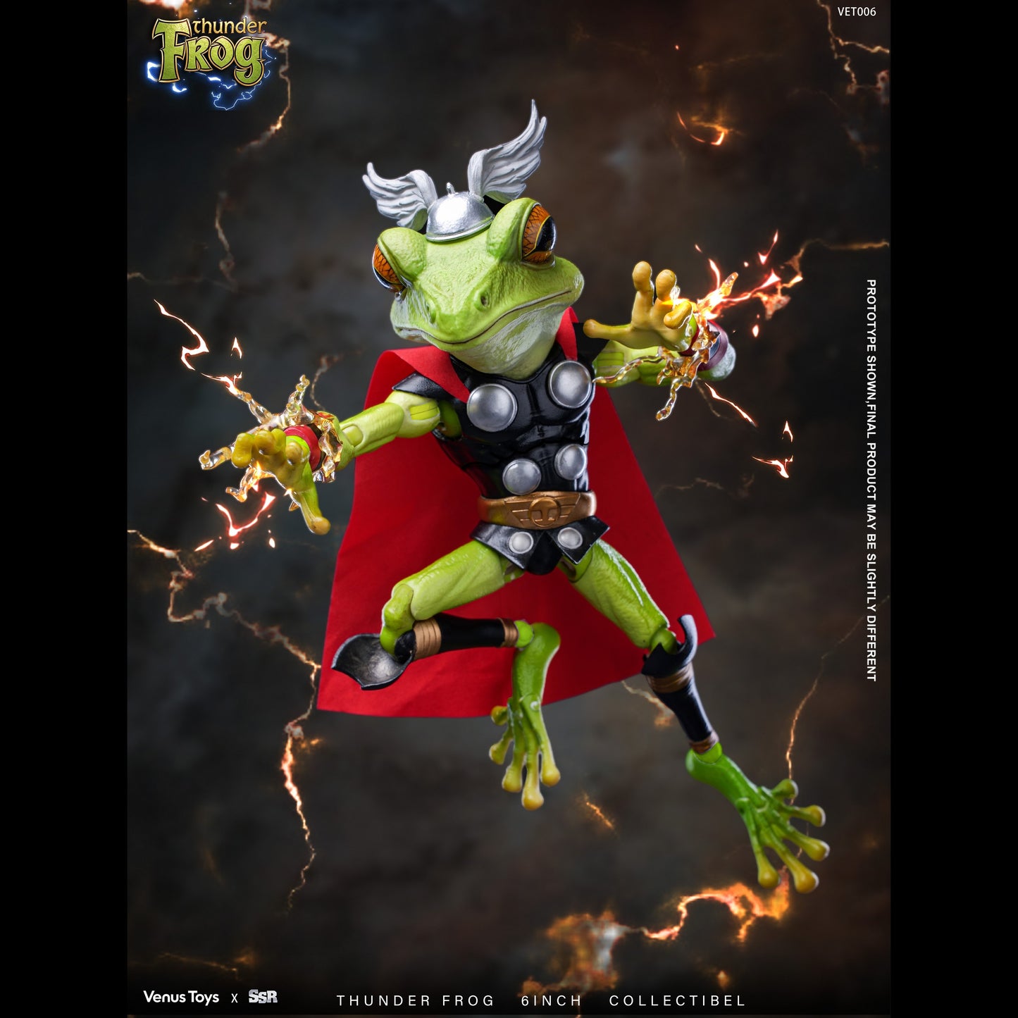 (Pre-Order) Venus Toys x SSR Toys Thunder Frog Action Figure