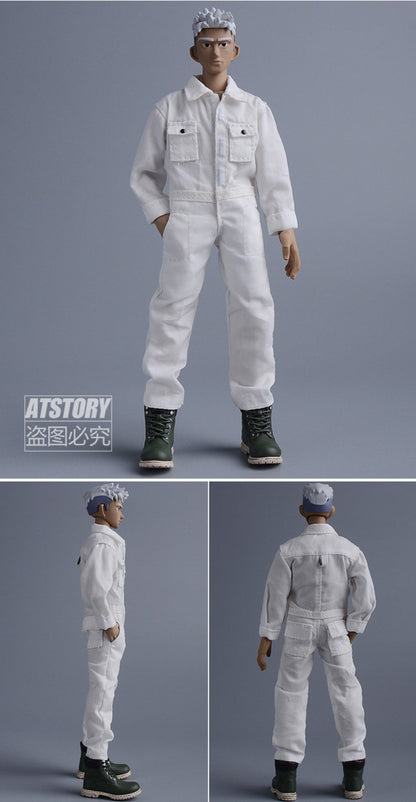 Custom 1/12 Clothing Accessories Coveralls for 1/12 scale action figures