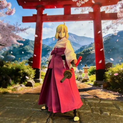 Custom 1/12 Clothing for figma Fate Okita Souji