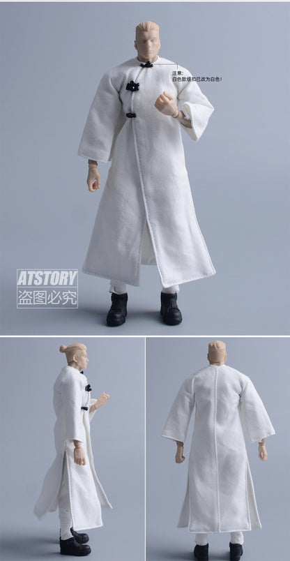 Custom 1/12 Clothing Accessories Kong Fu Clothes for 1/12 Scale Action Figure