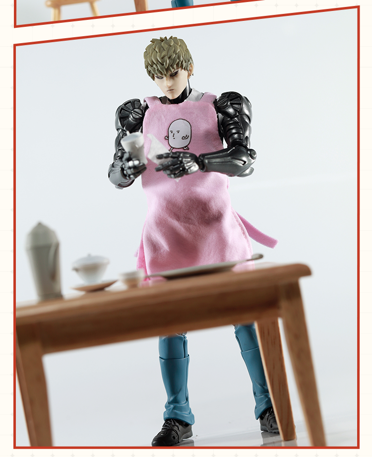 Custom 1/12 Clothing Accessories for Revoltech Genos