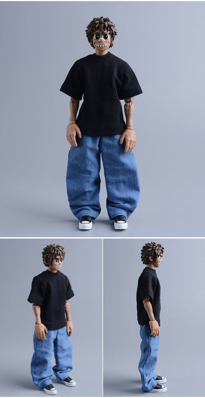 Custom 1/12 Clothing Accessories Sneakers for 1/12 Scale Action Figure