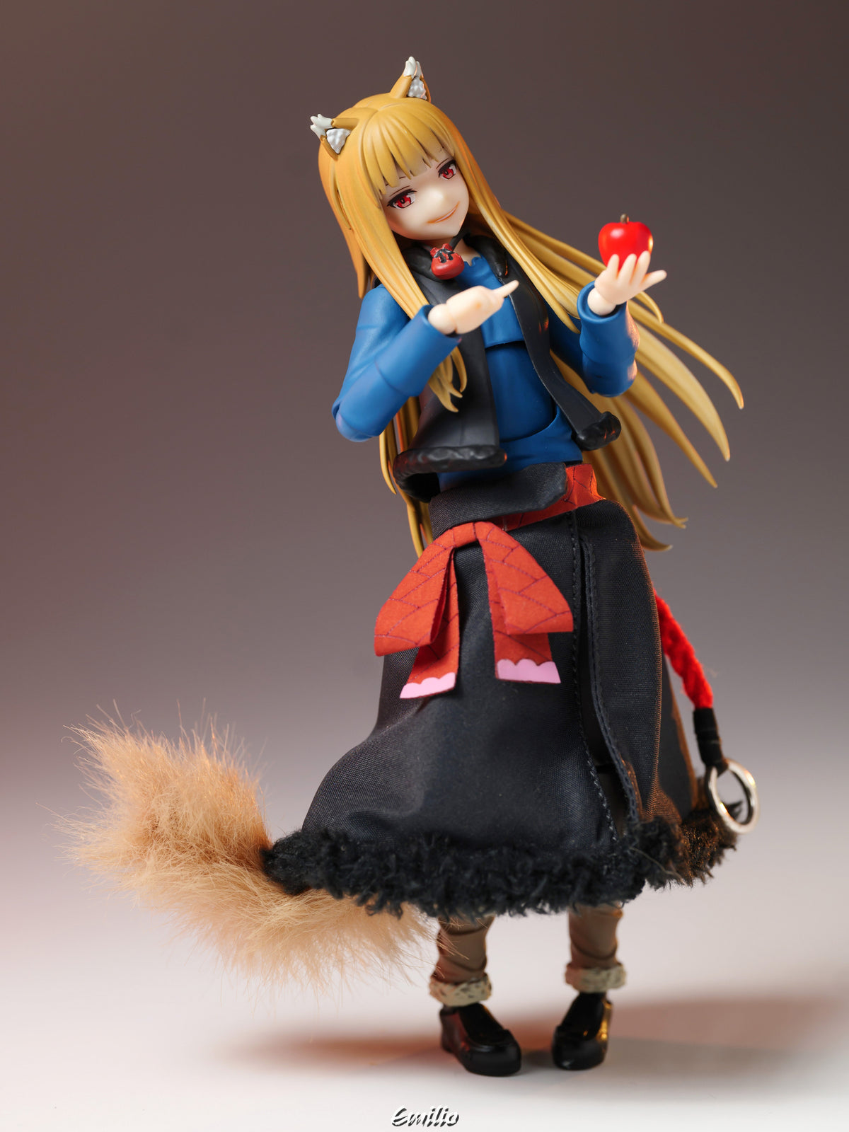 Custom 1/12 Clothing for figma Spice and Wolf Holo