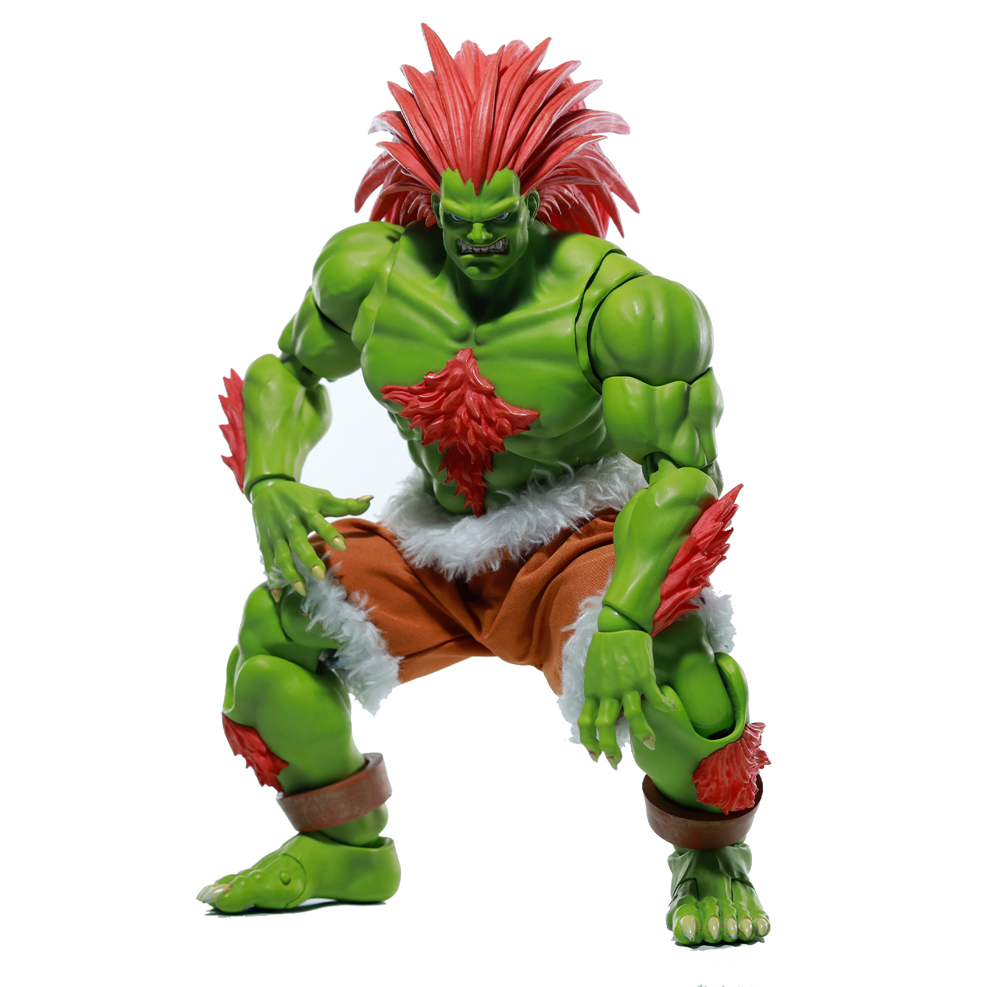 Custom 1/12 Clothing Accessories for Storm Collectibles Blanka