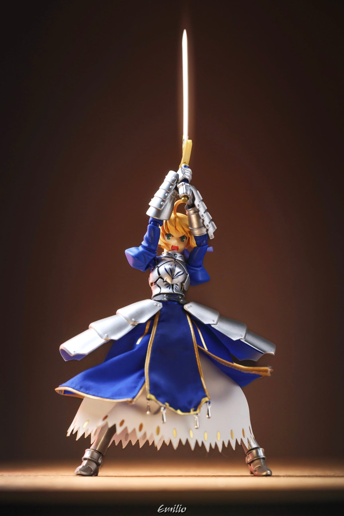 Custom 1/12 Clothing for figma Fate Saber 2.0 Battle Version