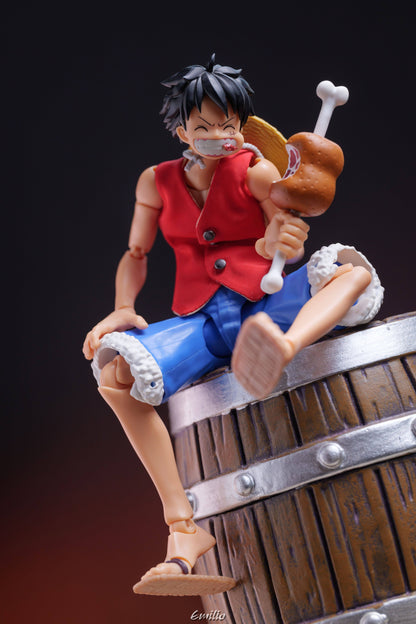 Custom 1/12 Clothing for SHF One Piece Monkey D. Luffy