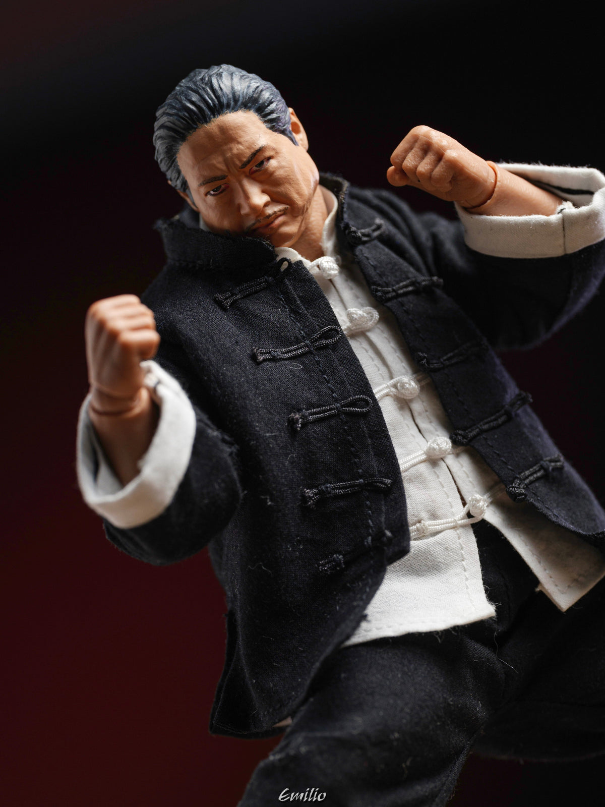 Custom 1/12 Clothing Kong Fu Cloth set (Notaman fat body)