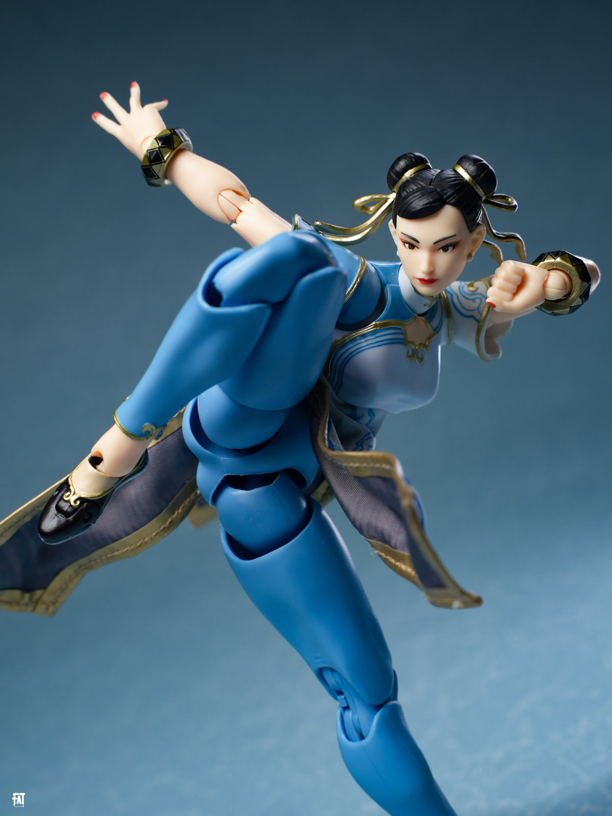 Custom 1/12 Clothing for 52 Toys Chun Li Skirt