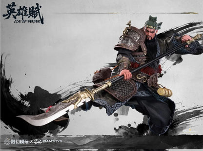 (Pre-Order) DAMTOYS Romance of the Three Kingdoms Ode of Heroes Guan Yu 1/12 Scale Action Figure