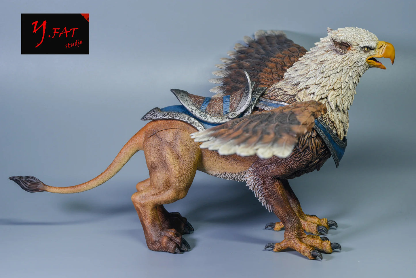 (Pre-Order) YFAT Studio (D20) Premium 1/12 figure mount Griffin Brown Version