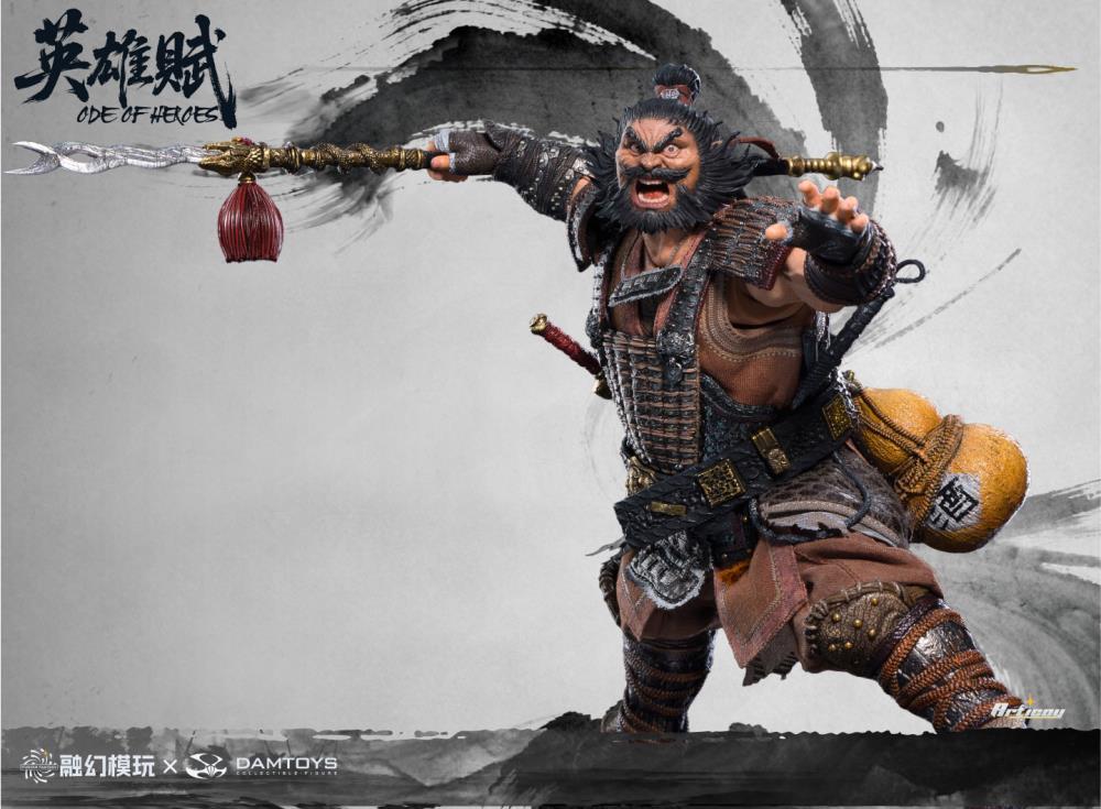 (Pre-Order) DAMTOYS Romance of the Three Kingdoms Ode of Heroes Zhang Fei 1/12 Scale Action Figure