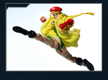 Custom 1/12 Clothing Accessories for Jada Toys Cammy Yellow Coat