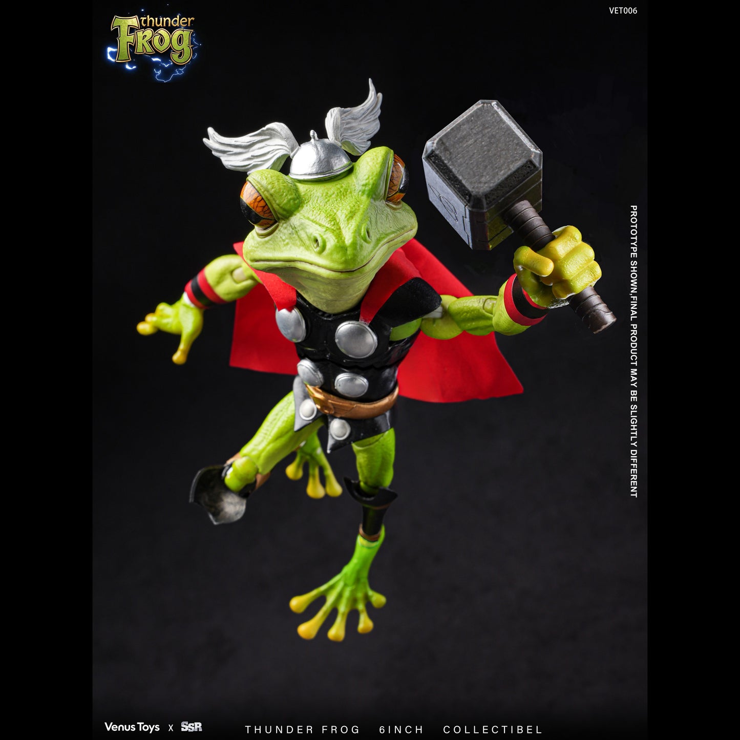 (Pre-Order) Venus Toys x SSR Toys Thunder Frog Action Figure