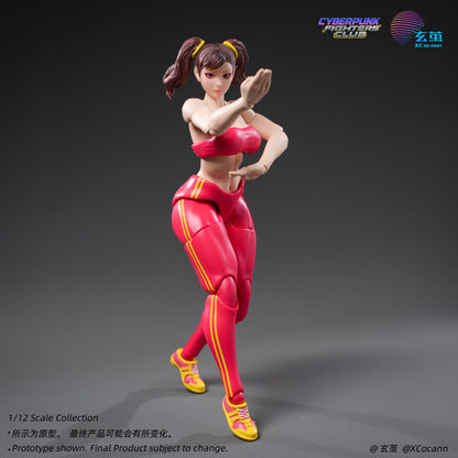 (Pre-Order) Xcocann 1/12 Cyberpunk Fighters Club Blazing Rose CFC03