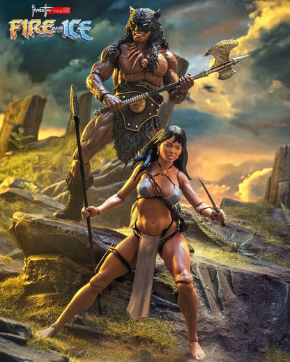 Fire and Ice ICON Collectibles Dark Wolf (Ver. 2) 1/12 Scale Action Figure