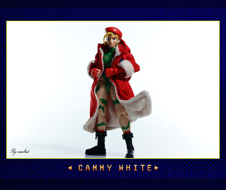 Custom 1/12 Clothing Accessories for Jada Toys Cammy Red Coat