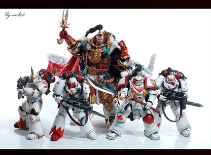 Custom 1/12 Clothing Accessories for Joy Toy White Scars Jaghatai Khan