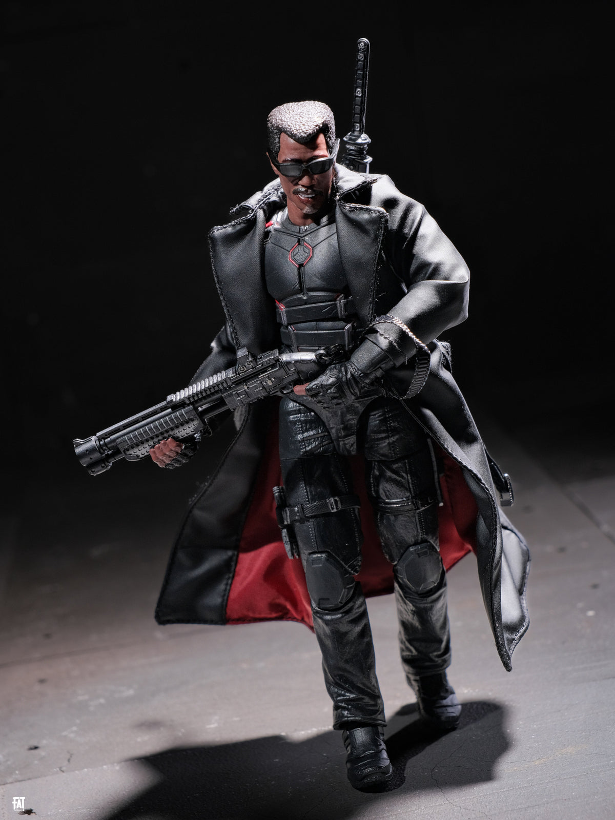 Custom 1/12 Clothing Coat for Blade