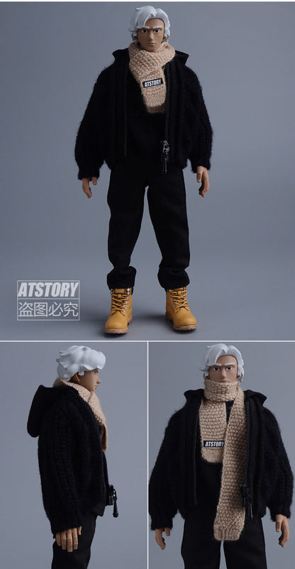 Custom 1/12 Clothing Accessories scarf for 1/12 scale action figures