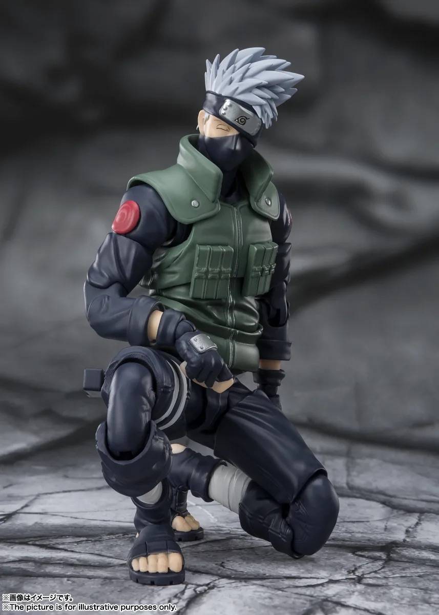 (Pre-Order) S.H. Figuarts Naruto Shippuden Kakashi Hatake The Famed Sharingan Hero (Reissue)