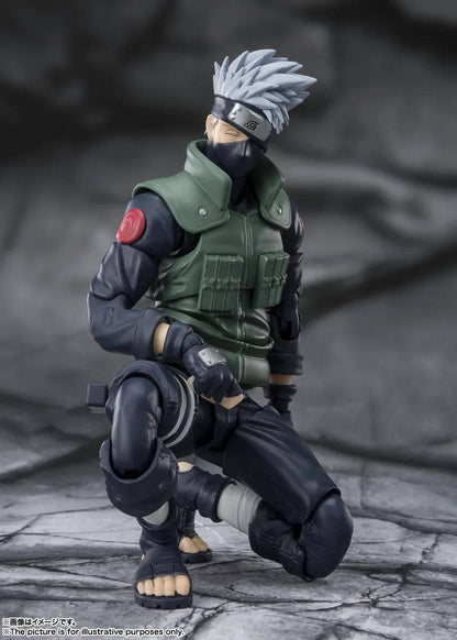 (Pre-Order) S.H. Figuarts Naruto Shippuden Kakashi Hatake The Famed Sharingan Hero (Reissue)