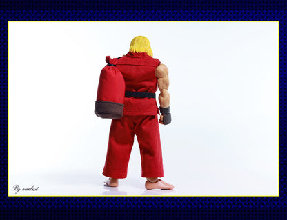 Custom 1/12 Clothing Accessories for Jada/Storm Street Fighters Bag